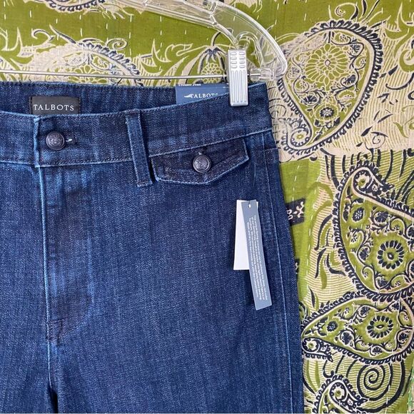 NWT Talbots Luna Wash Trouser Jeans Size 6 - Picture 4 of 15
